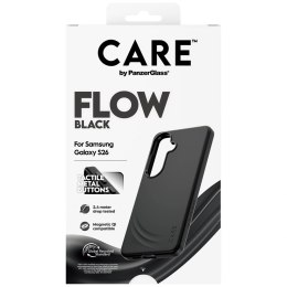 Etui CARE by PanzerGlass Flow Black QI na Samsung Galaxy S26 - czarne