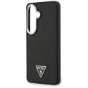 Etui Guess Fixed Glitter Triangle MagSafe na Samsung Galaxy S26+ - czarne
