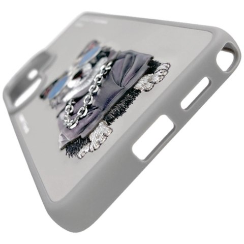 Etui Nimmy Glasses Cool Dog na Samsung Galaxy S26 Ultra - szare