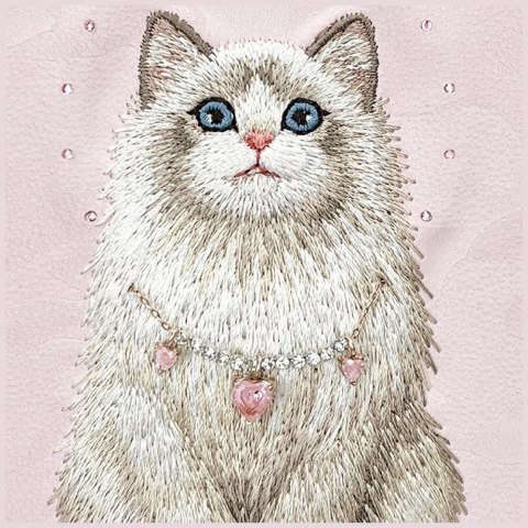 Etui Nimmy Lucky Fashion Cat MagSafe na iPhone 17 Pro Max - różowe