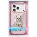 Etui Nimmy Lucky Fashion Cat MagSafe na iPhone 17 Pro Max - różowe