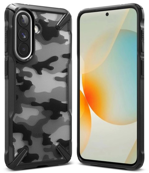 Etui Ringke Fusion X na Samsung Galaxy A57 5G - czarno-szare