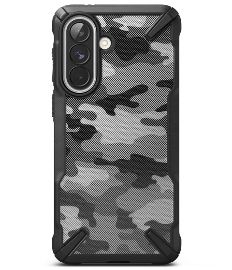 Etui Ringke Fusion X na Samsung Galaxy A57 5G - czarno-szare