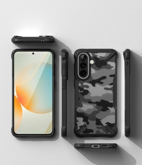 Etui Ringke Fusion X na Samsung Galaxy A57 5G - czarno-szare