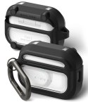 Etui Ringke UX Magnetic na AirPods Pro 3 - czarno-przezroczyste
