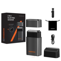 Golarka elektryczna MAXGROOM M-5580 2w1 - czarna