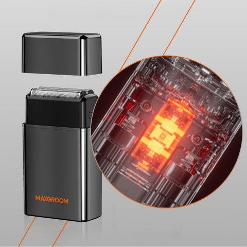 Golarka elektryczna MAXGROOM M-5580 2w1 - czarna