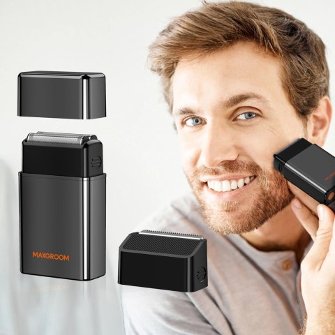 Golarka elektryczna MAXGROOM M-5580 2w1 - czarna