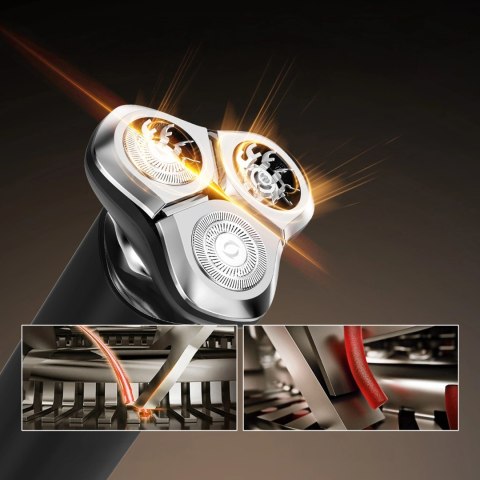 Golarka elektryczna MAXGROOM M-8012 3w1 - czarna