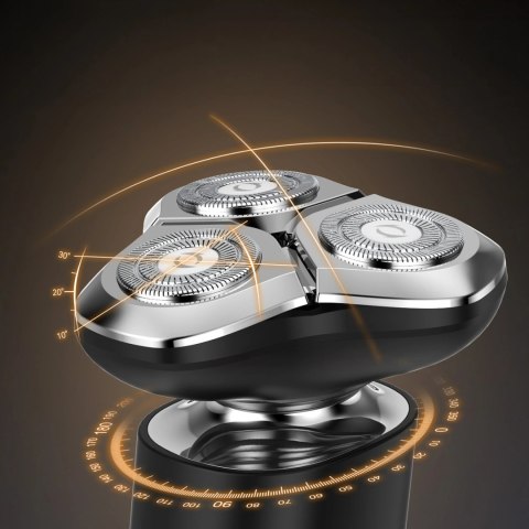 Golarka elektryczna MAXGROOM M-8012 3w1 - czarna