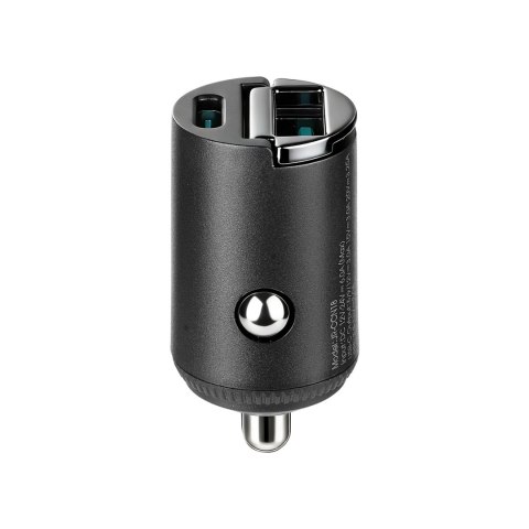 Ładowarka samochodowa Joyroom JR-CCN18 65W USB-A USB-C - czarna