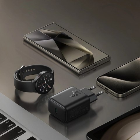 Ładowarka sieciowa Joyroom JR-TCG13 45W GaN do Samsung Ultra - czarna