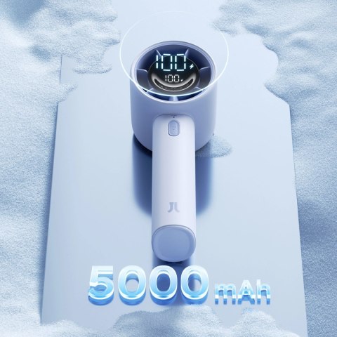 Mini wentylator Jisulife Handheld Fan 10S 5000mAh przenośny wiatraczek USB - niebieski