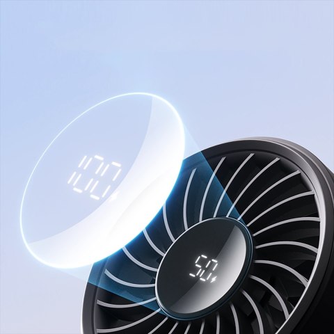 Mini wentylator Jisulife Handheld Fan Life7 3600mAh przenośny wiatraczek USB - czarny