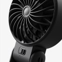 Mini wentylator Jisulife Handheld Fan Life7 3600mAh przenośny wiatraczek USB - czarny