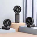 Mini wentylator Jisulife Handheld Fan Life7 3600mAh przenośny wiatraczek USB - czarny