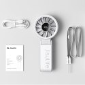 Mini wentylator Jisulife Handheld Fan Life7 3600mAh przenośny wiatraczek USB - szary