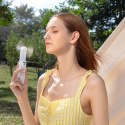 Mini wentylator Jisulife Handheld Fan Life8 Plus przenośny wiatraczek USB z funkcją powerbanka 4500mAh i latarką - biały