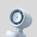 Mini wentylator Jisulife Stroller Fan 4 5000mAh na wózek dziecięcy z metalowym klipsem - niebieski