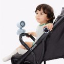 Mini wentylator Jisulife Stroller Fan 4 5000mAh na wózek dziecięcy z metalowym klipsem - niebieski