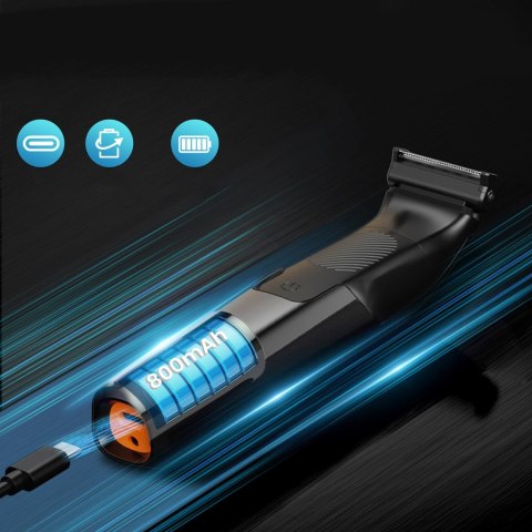 Trymer MAXGROOM M-319 wielofunkcyjny z wymiennymi końcówkami - czarny