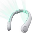 Wentylator Jisulife Neck Fan 4 5000mAh na szyję przenośny wiatraczek USB - szary