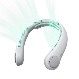 Wentylator Jisulife Neck Fan 4 5000mAh na szyję przenośny wiatraczek USB - szary