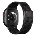Bransoleta Tech-Protect Milano Vanguard na Apple Watch (44 / 45 / 46 / 49 mm) - czarna