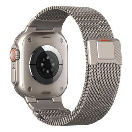 Bransoleta Tech-Protect Milano Vanguard na Apple Watch (44 / 45 / 46 / 49 mm) - tytanowa