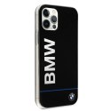 Etui BMW Hardcase Signature Printed Logo na iPhone 12 / 12 Pro - czarne