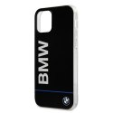 Etui BMW Hardcase Signature Printed Logo na iPhone 12 / 12 Pro - czarne