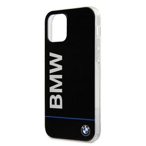 Etui BMW Hardcase Signature Printed Logo na iPhone 12 / 12 Pro - czarne