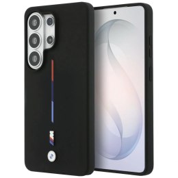 Etui BMW M Silicone Tricolor Line MagSafe na Samsung Galaxy S26 Ultra - czarne