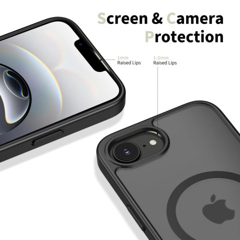 Etui Tech-Protect BasicMag MagSafe na iPhoe 16e / 17e - czarne