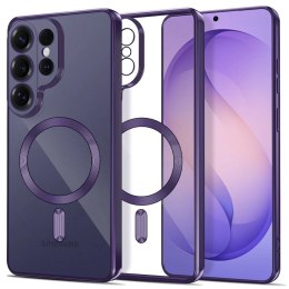 Etui Tech-Protect MagFlex MagSafe na Samsung Galaxy S26 Ultra - przezroczysto-fioletowe