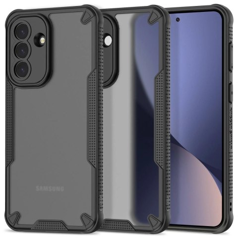 Etui Tech-Protect Rugged Shield na Samsung Galaxy A37 5G - półprzezroczysto-czarne