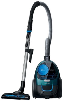 Odkurzacz bezworkowy PHILIPS PowerPro Compact FC9334/09 (900W /Czarno-zielony )