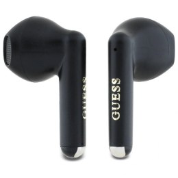 Słuchawki bezprzewodowe Guess Printed Classic Logo Bluetooth - czarne