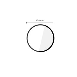 Szkło hybrydowe Tech-Protect Glass Flex+ 2-Pack na Huawei Watch GT Runner 2 - czarne