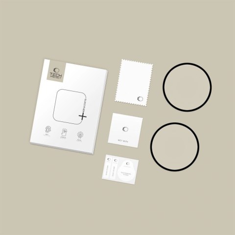 Szkło hybrydowe Tech-Protect Glass Flex+ 2-Pack na Huawei Watch GT Runner 2 - czarne