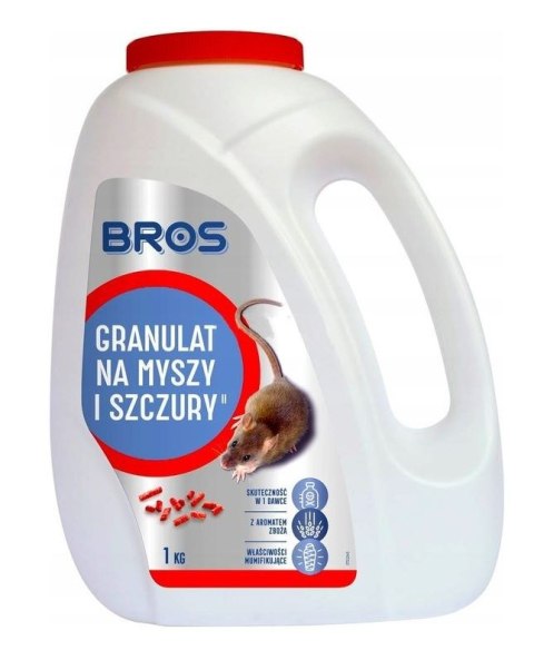 Bros granulat na myszy i szczury 1kg