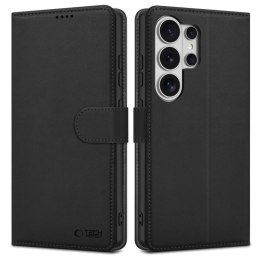 Etui futerał zamykany z podstawką na Samsung Galaxy S26 Ultra Wallet - czarny