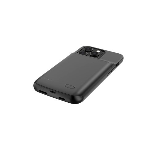 Etui na iPhone 14 / 14 Pro z powerbankiem 4800mAh PowerCase - czarne