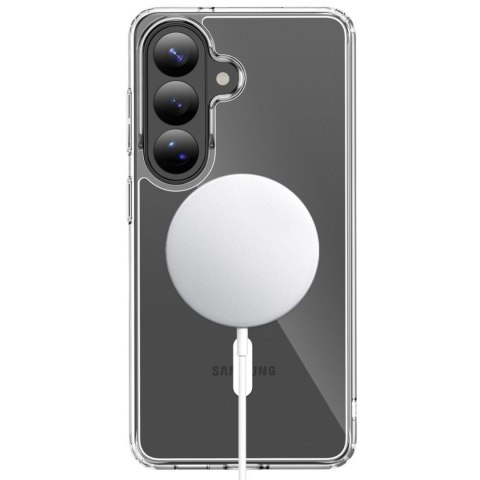 Etui pokrowiec case na Samsung Galaxy S26+ FlexAir Hybrid MagSafe - przezroczysty