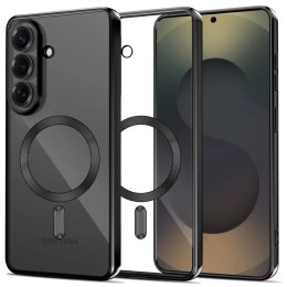 Etui pokrowiec case na Samsung Galaxy S26 MagFlex - przezroczysto-czarny