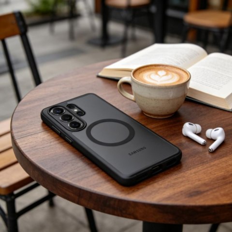 Etui pokrowiec ochronny na Samsung Galaxy S26 Ultra MagPeak MagSafe - czarny