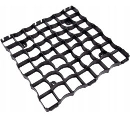 Kratka trawnikowa czarna 500mm x 500mm h 30mm/260/