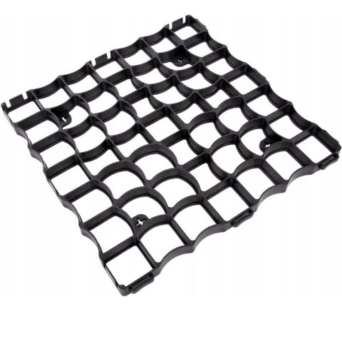 Kratka trawnikowa czarna 500mm x 500mm h 30mm/260/