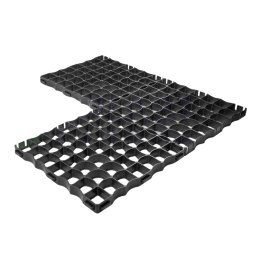 Kratka trawnikowa czarna 500mm x 500mm h 50mm/188/