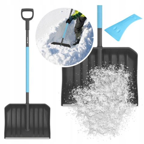 Łopata do śniegu IDEAL PRO + skrobaczka do szyb
